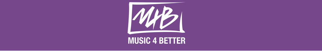 Logo music 4 better